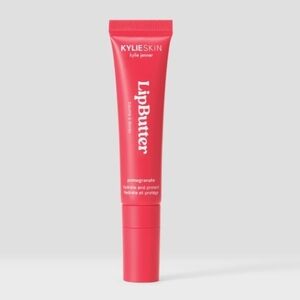 Kylie Lip Butter sheer red in a pomegranate scent. BNIB